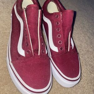 Maroon Vans